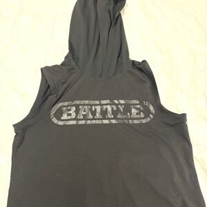 Battle Sleeveless Hoodie